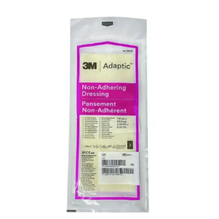 Adaptic 7,6x20,3  Medicazione Non Aderente Sterile  per Tutte le Lesioni  3 pezzi 2