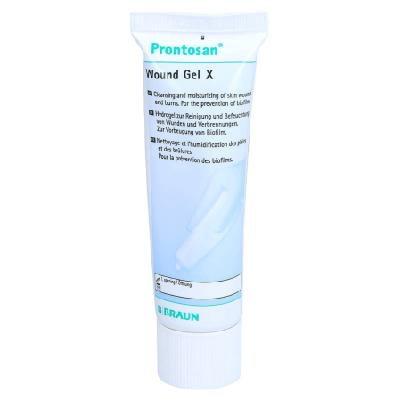 Prontosan Wound Gel 50g | Soluzione Detergente e Idratante per Lesioni Croniche Prontosan Wound Gel 50g | Soluzione Detergente e Idratante per Lesioni Croniche