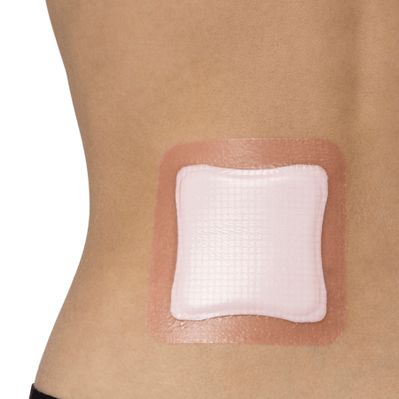 Allevyn Adhesive | Medicazione Adesiva in Schiuma di Poliuretano | per Piaghe e Ferite | 1 pezzo