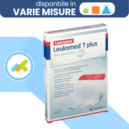 Leukomed T Plus Skin Sensitive medicazione sterile trasparente