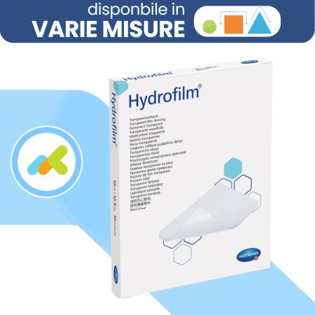 Hydrofilm Medicazione Sterile Adesiva Trasparente | Protezione Ottimale delle Ferite | 10 Pezzi