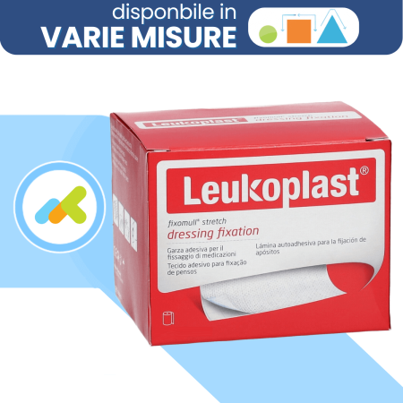 Leukoplast Fixomull Stretch | Fascia Autoadesiva Elastica per Fissaggio