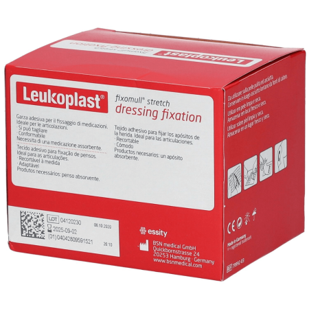Leukoplast Fixomull Stretch | Fascia Autoadesiva Elastica per Fissaggio