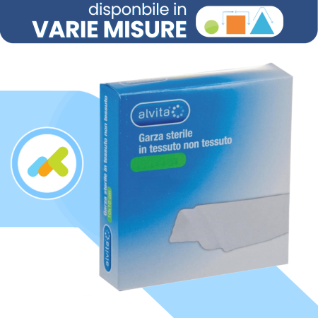 Alvita compresse di garza sterile in TNT
