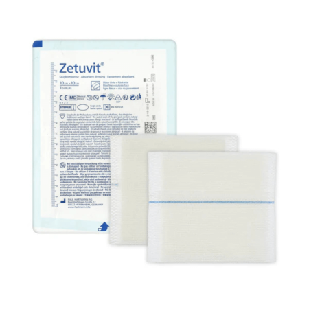 Zetuvit E Medicazione Assorbente Sterile | Gestione Ferite Essudanti | 25 Pezzi