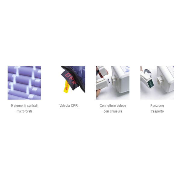 Kit antidecubito a ciclo alternato Piuma UP3 Moretti