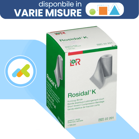 Rosidal K | Bendaggio Compressivo per Insufficienza Venosa e Linfoedema