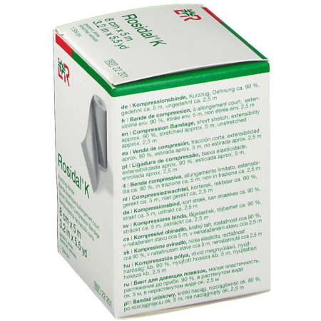 Rosidal K | Bendaggio Compressivo per Insufficienza Venosa e Linfoedema