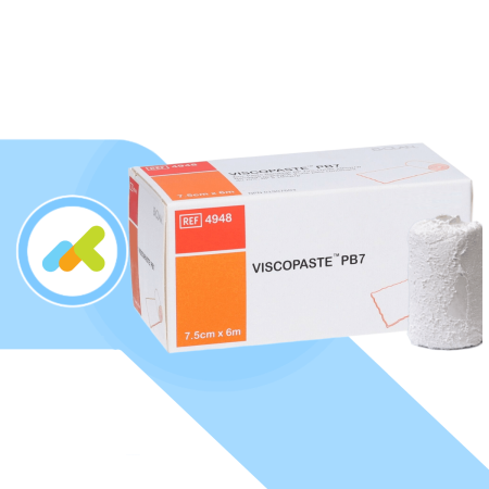 Viscopaste PB7 bendaggio compressivo all’ossido di zinco 7,5cm x 6m