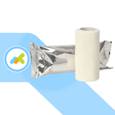 Med's Zincofarma benda elastica con ossido di zinco 5m x 8cm