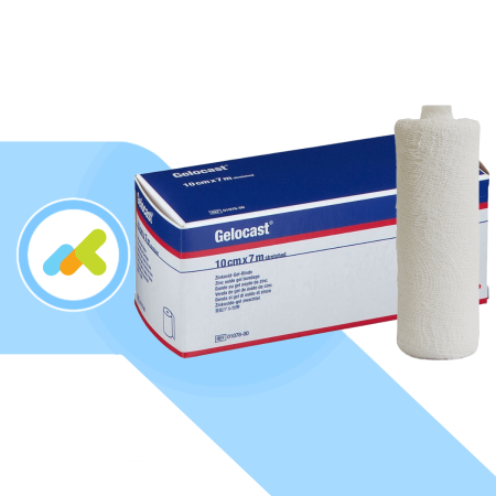 Gelocast Benda Compressiva Ossido Zinco 10x7 | Bendaggio Flebologico Professionale