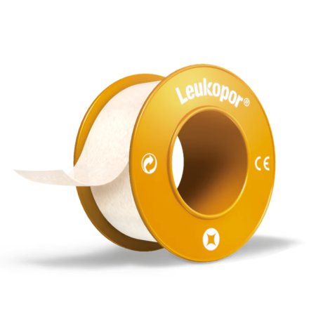 Leukopor 2,5cm x 5m | Cerotto Traspirante su Rocchetto | 12 Pezzi 2