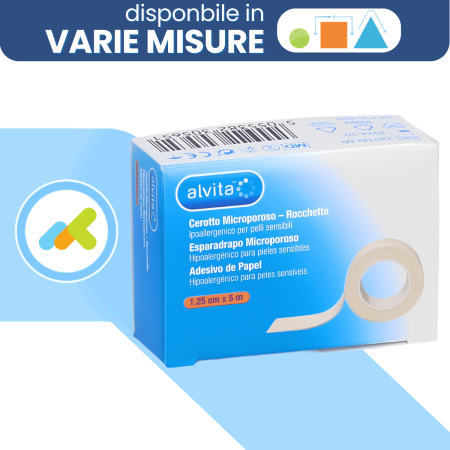 Alvita Cerotto microporoso rocchetto