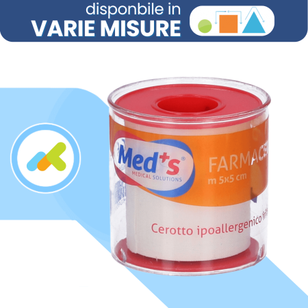 Med's Farmacerotto cerotto di seta in rocchetto 5m