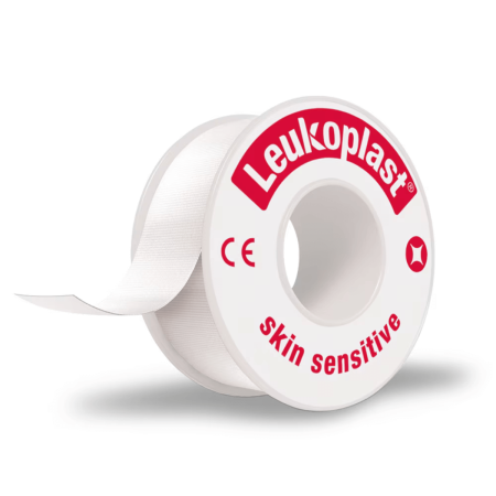 Leukoplast Skin Sensitive cerotto adesivo su rocchetto 2,5x2,6 2