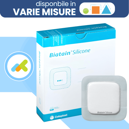 Biatain Silicone | Medicazione in Schiuma di Poliuretano | Altamente Assorbente