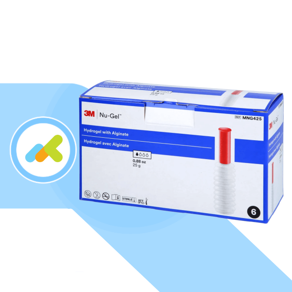Nu-gel 25g | Idrogel Sterile Con Alginato | Trattamento Avanzato Di Tessuti Necrotici