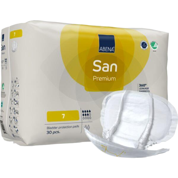 Abena San 7 | Pannoloni Sagomati per Incontinenza moderata