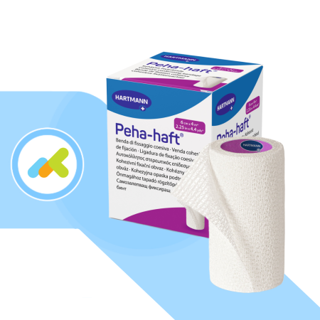 Peha-haft benda elastica coesiva di fissaggio 10cm x 4m