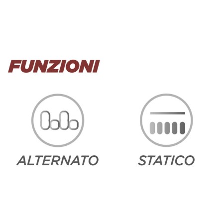 Kit materasso antidecubito ad elementi intercambiabili con compressore con regolazione DOMUS 3 2