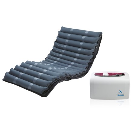 Kit materasso antidecubito ad elementi intercambiabili con compressore con regolazione DOMUS 3