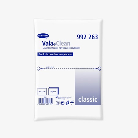 ValaClean Classic – Salviette Monouso in TNT per Igiene Quotidiana 50 pz