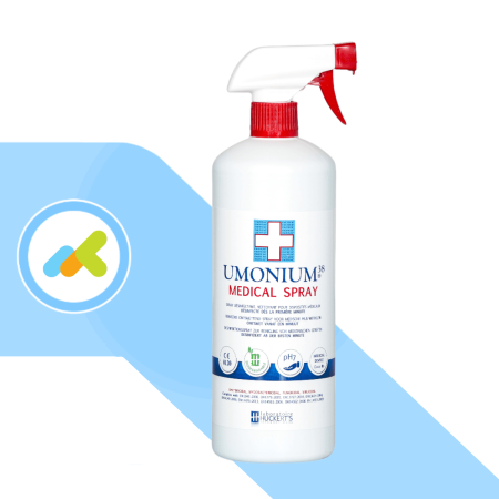 UMONIUM38 Medical Spray | Disinfettante per Dispositivi Medici | Senza Sostanze Cancerogene | 1 Litro