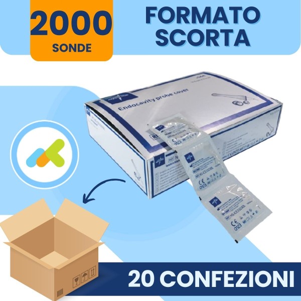 Copertura per Sonde Endocavitarie Medline – Sterile - cf 2000 pezzi