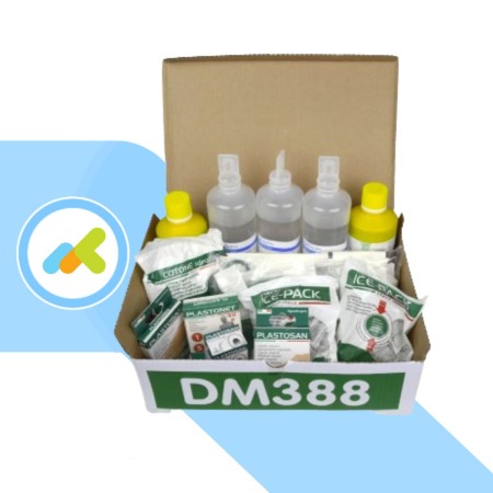 Gima Pacco reintegro Allegato 1 DM 388 per cassette Pronto Soccorso senza sfigmomanometro 34189