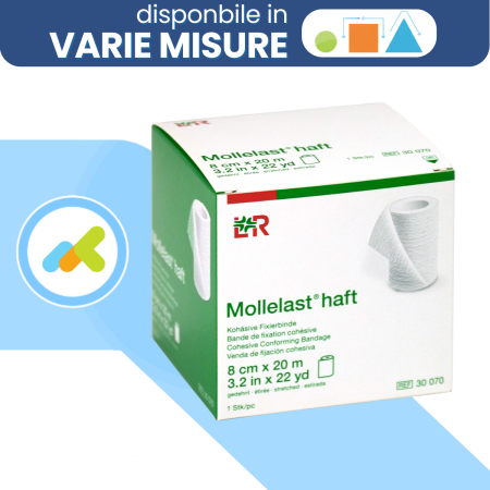 Mollelast® haft | Benda per Fissaggio Coesiva Bielastica