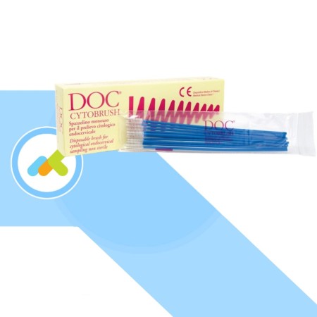 Cytobrush per Prelievo Citologico Endocervicale Monouso Non Sterile cf 100 pz
