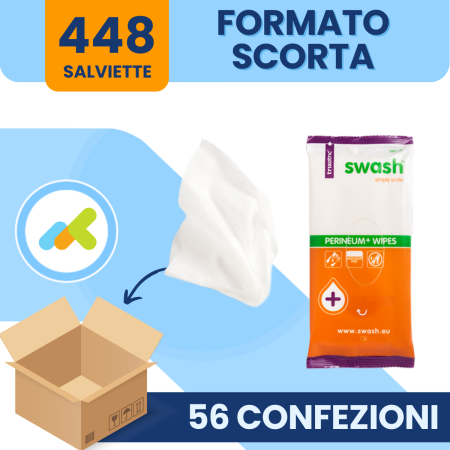 Swash salviette intime con Acido Ialuronico e Idrogel 8 pezzi 2