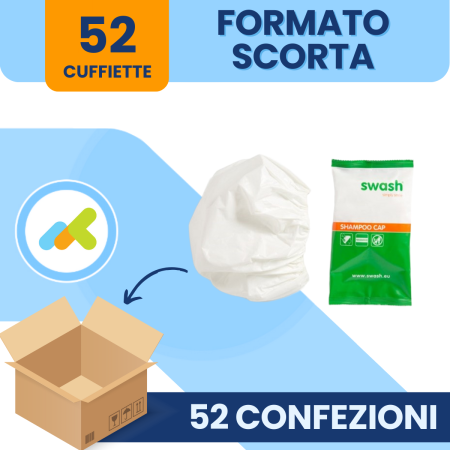 Swash Shampoo Cap cuffia shampoo senza risciacquo