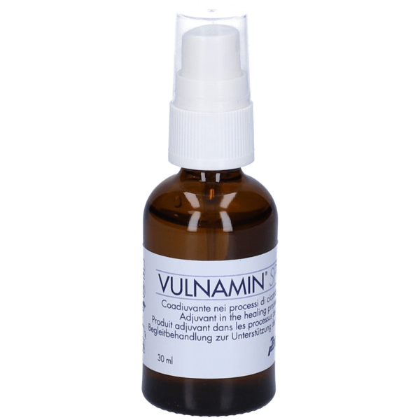 Vulnamin Spray | Prevenzione Lesioni da Decubito | Favorisce la Riparazione dei Tessuti | 30ml