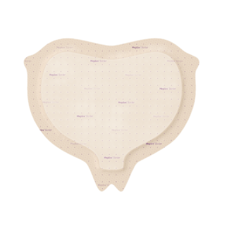 Mepilex Border Sacrum 16x20 | Medicazione in Schiuma | Prevenzione Piaghe da Decubito in Area Sacrale | 1 pezzo