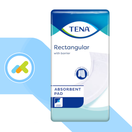 Tena Pad | Pannolone Rettangolare con Barriera | Per Incontinenza Leggera e Moderata | 30 pezzi