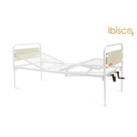 Letto degenza a due manovelle e tre snodi Moretti Ibisco MP091 2