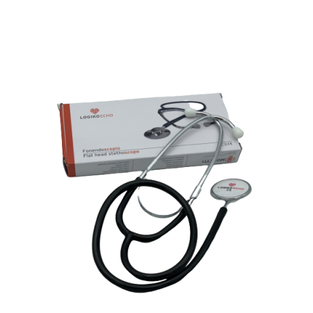 Fonendoscopio con Testa in Alluminio - Nero 2