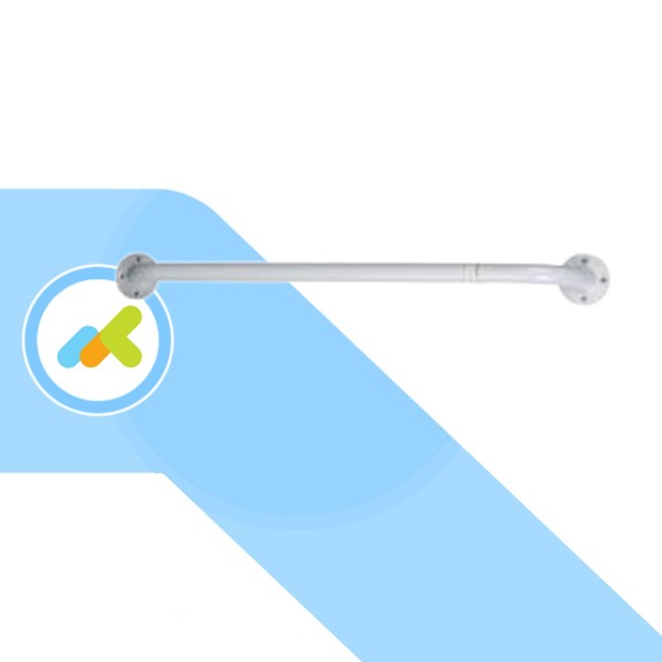 Impugnatura di Sicurezza per Bagno in Acciaio Verniciato – 80 cm