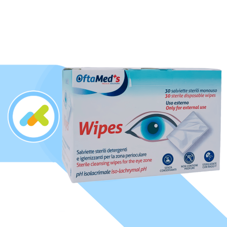 Oftamed's Wipes: Salviette Sterili Perioculari per l'Igiene Oculare Quotidiana