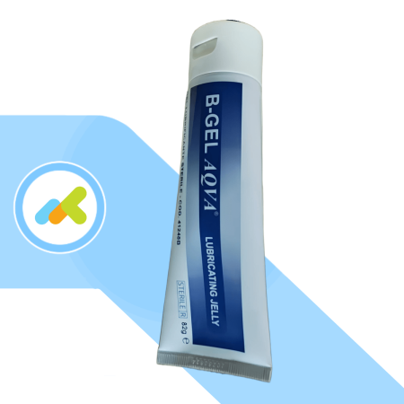 B-GEL AQUA | Gel Lubrificante Sterile Idrosolubile | Sicurezza nelle Procedure Cliniche | 82g