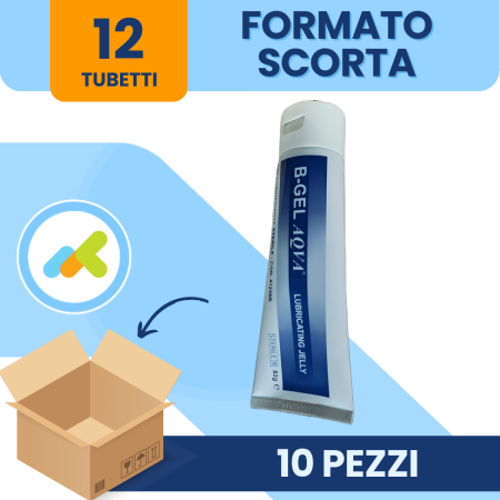 B-GEL AQUA | Gel Lubrificante Sterile Idrosolubile | Sicurezza nelle Procedure Cliniche | 82g