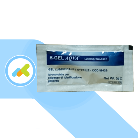 B-GEL AQUA | Gel Lubrificante Sterile Idrosolubile | Sicurezza nelle Procedure Cliniche | 150 Bustine da 5g