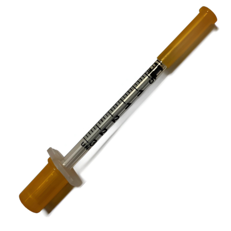 Siringa monouso per insulina senza spazio morto 0,3 ml |Con ago 30G 8 mm | Confezione da 100 pezzi