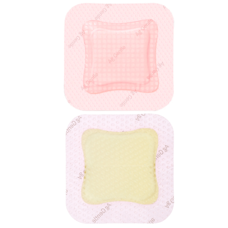 Allevyn Ag Gentle Border | Medicazione Antimicrobica con Argento | Elevato Assorbimento | 1 pezzo