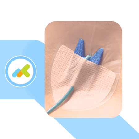 Drain-Guard medicazione di fissaggio per cateteri, sonde e drenaggi 1 pezzo