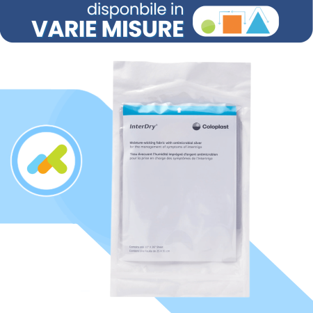 InterDry Medicazione per Intertrigine e Pliche Cutanee | 1 Pezzo