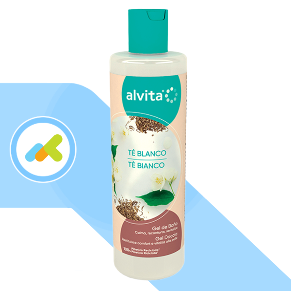 Alvita Gel Doccia al Tè Bianco 300ml