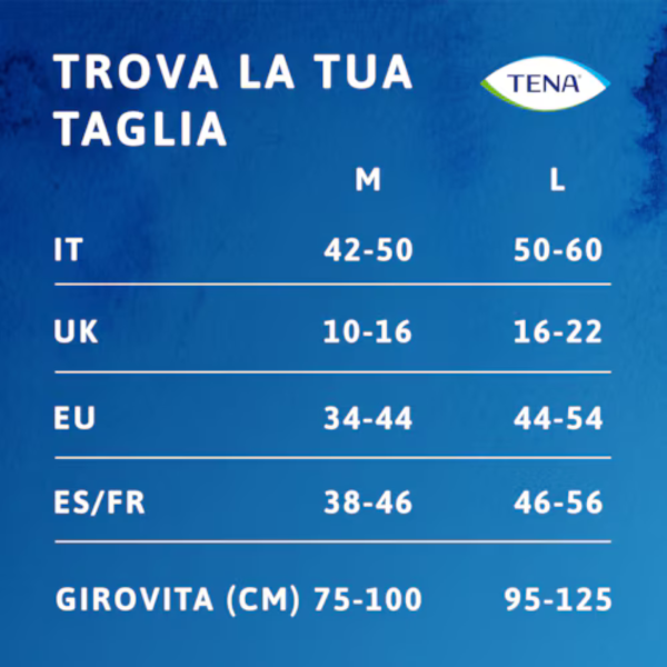 Mutandine Assorbenti | Tena Silhouette Creme Plus Vita Alta L