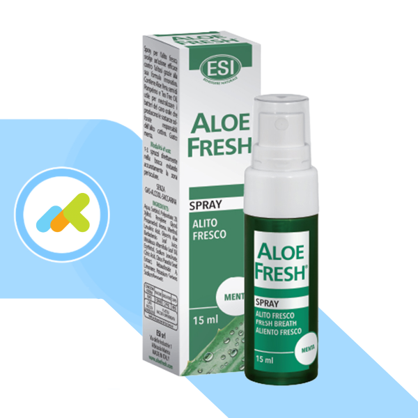 Aloe Fresh Alito Fresco Spray | Spray contro l’Alitosi alla Menta